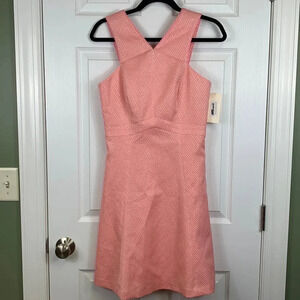 NWT Shoshanna pink Junelle fit and flare dress sz 6